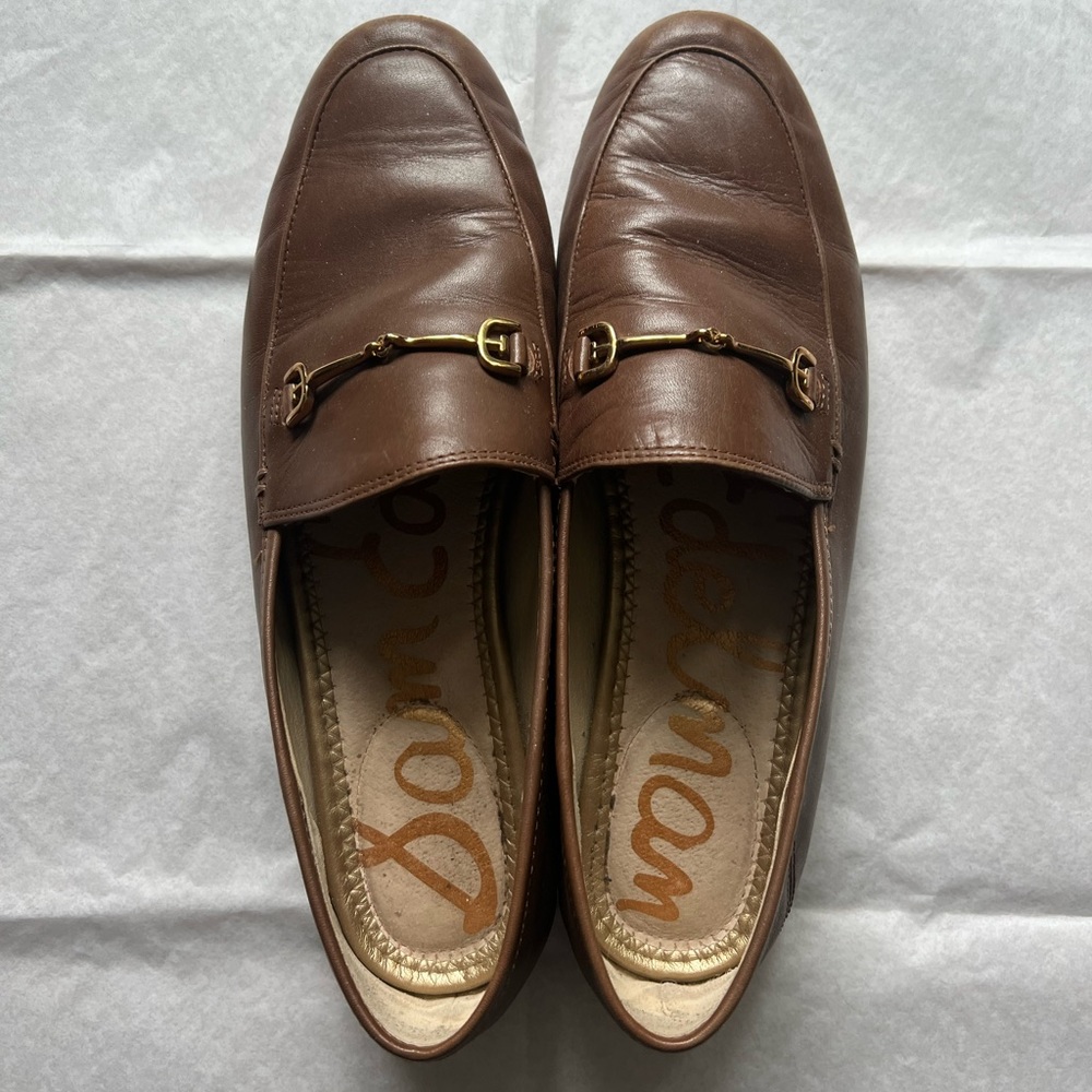 Sam Edelman brown loafers size 8